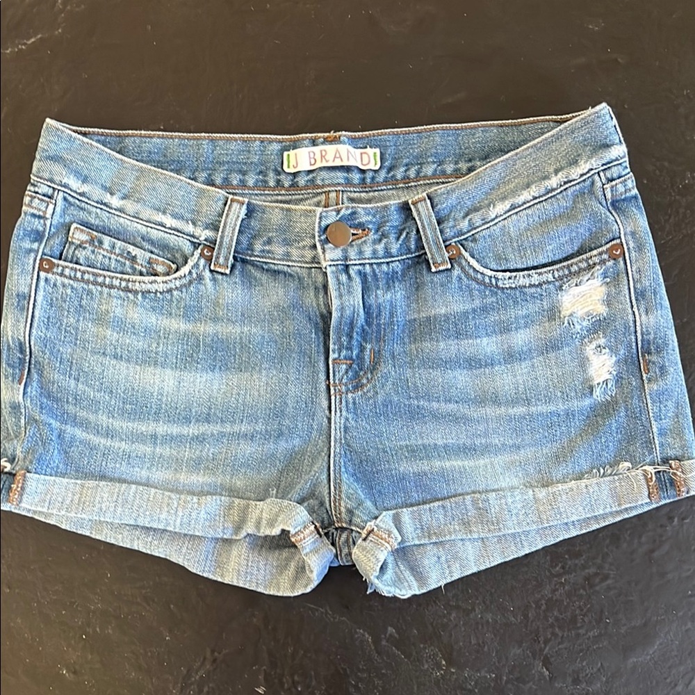 J Brand Women's Blue Denim Shorts